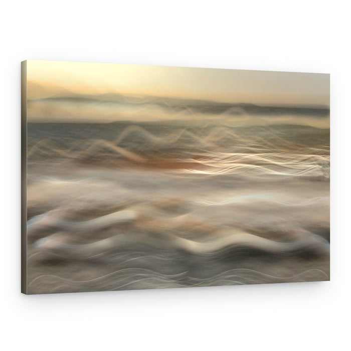 Serene Ocean Flow – Canvas Print