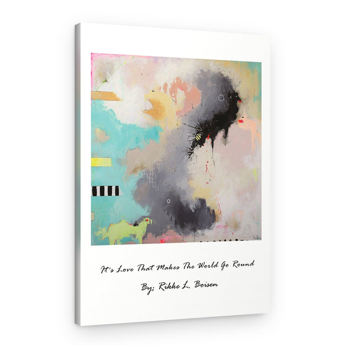 Dynamic Colorful Abstract – Canvas Print