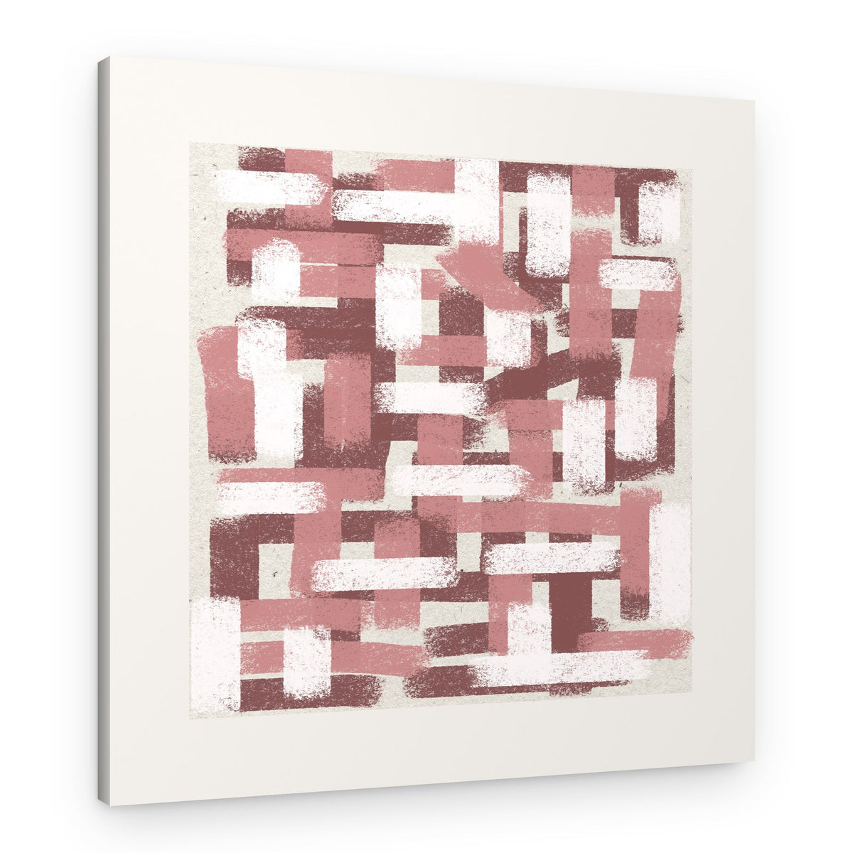 Crimson Maze – Canvas Print