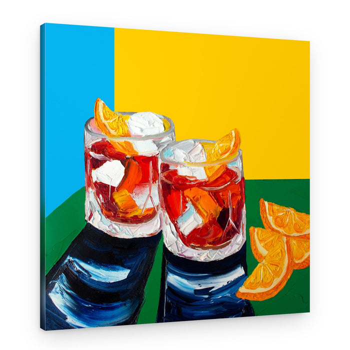 Colorful Happy Hour – Canvas Print