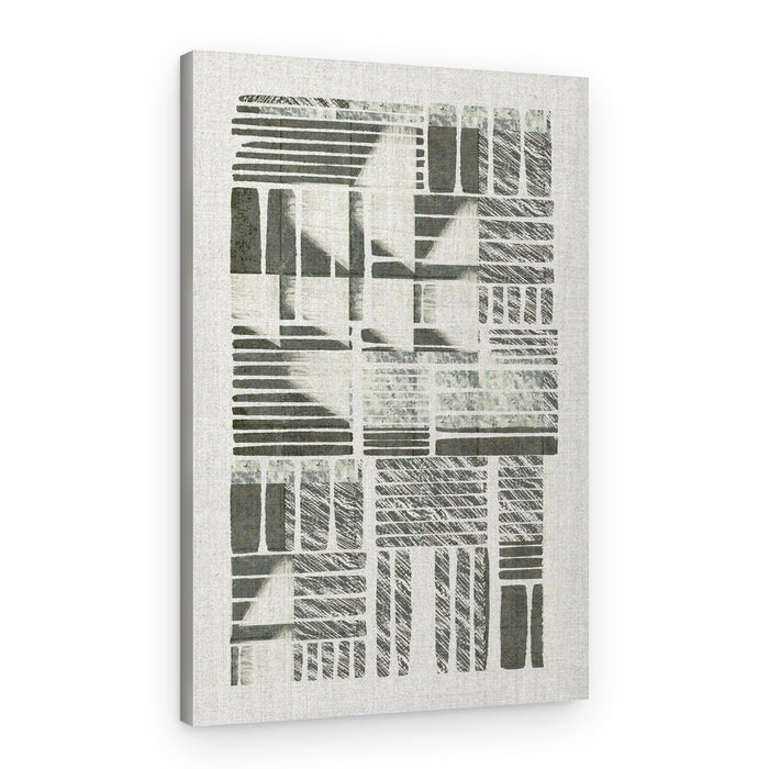 Geometric Abstract Blocks – Canvas Print