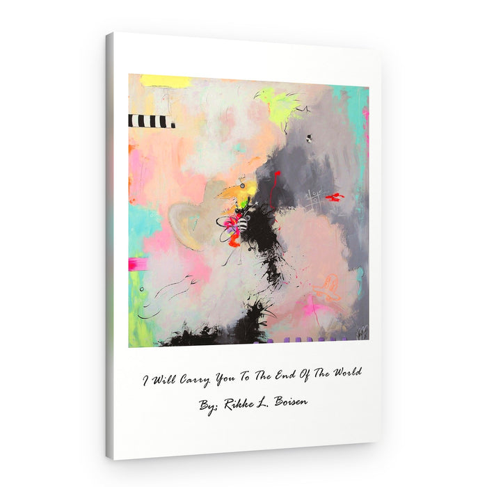 Energetic Abstract Expression – Canvas Print