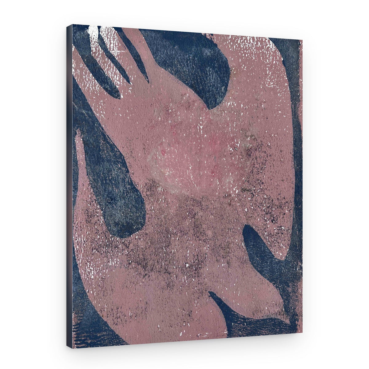 Flowing Rose Forms – Canvas Print