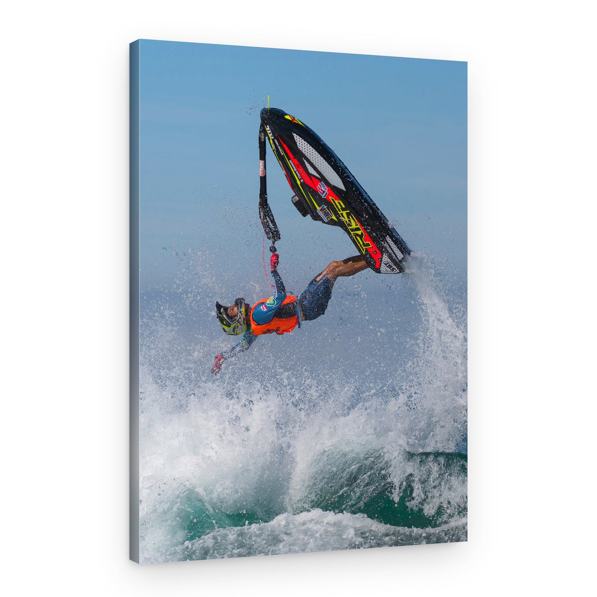 Extreme Jet Ski Flip – Canvas Print