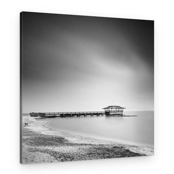 Serene Pier Landscape – Canvas Print