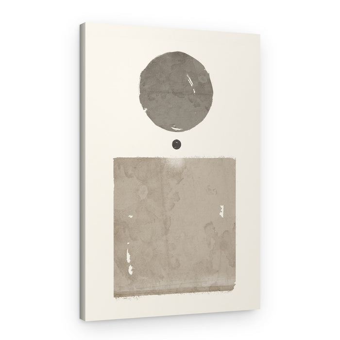 Minimal Geometric Balance – Canvas Print
