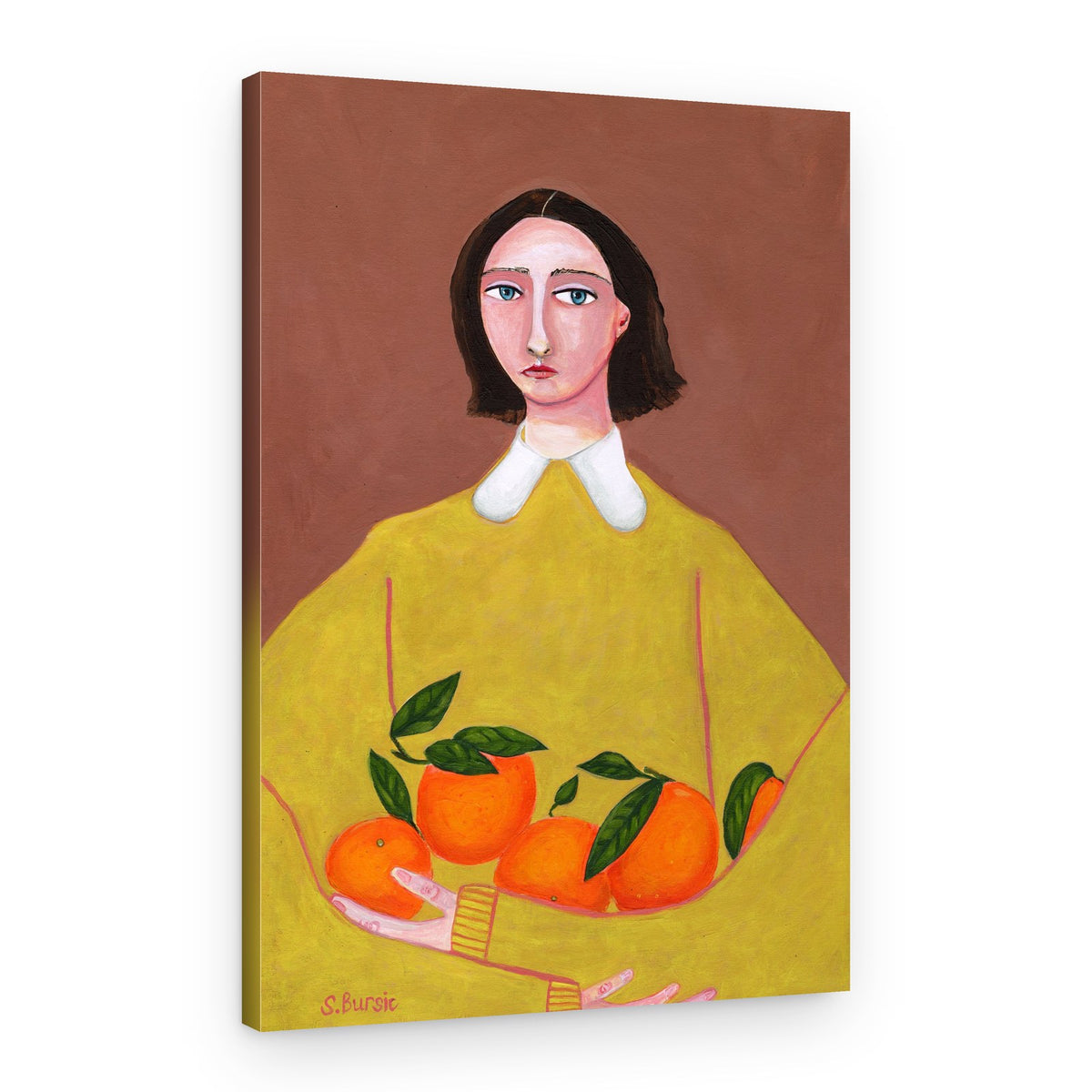Yellow Lady Oranges – Canvas Print