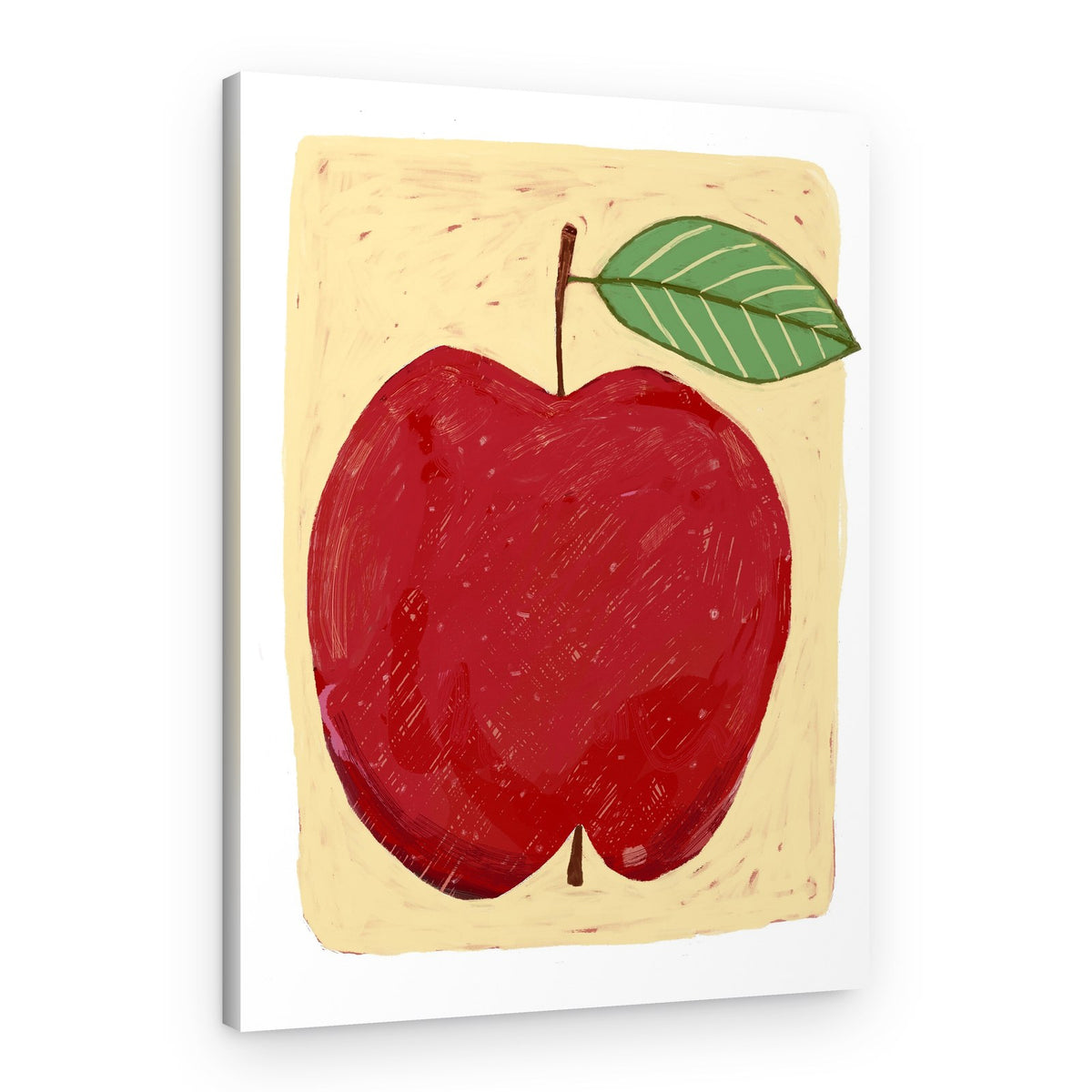 Vibrant Rustic Apple – Canvas Print