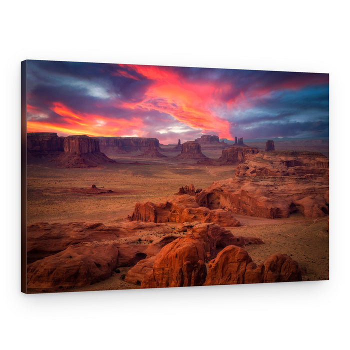 Monument Valley Sunset – Canvas Print