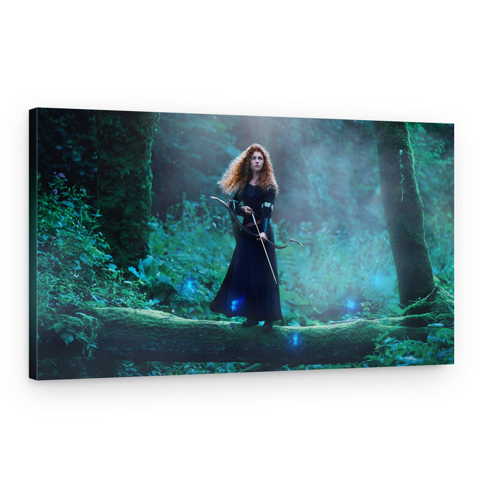 Enchanted Forest Archer – Canvas Print