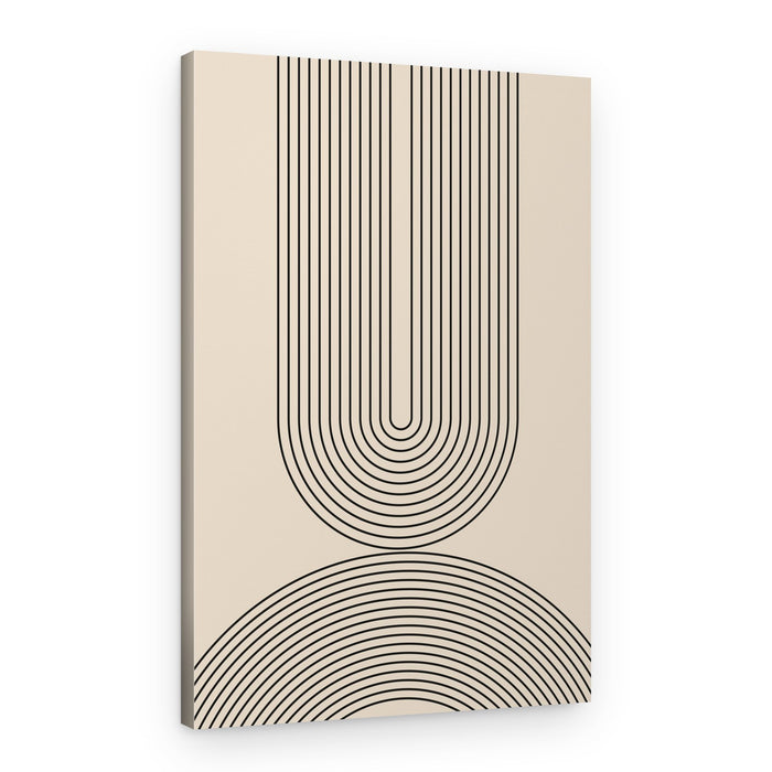 Minimalist Arches – Canvas Print