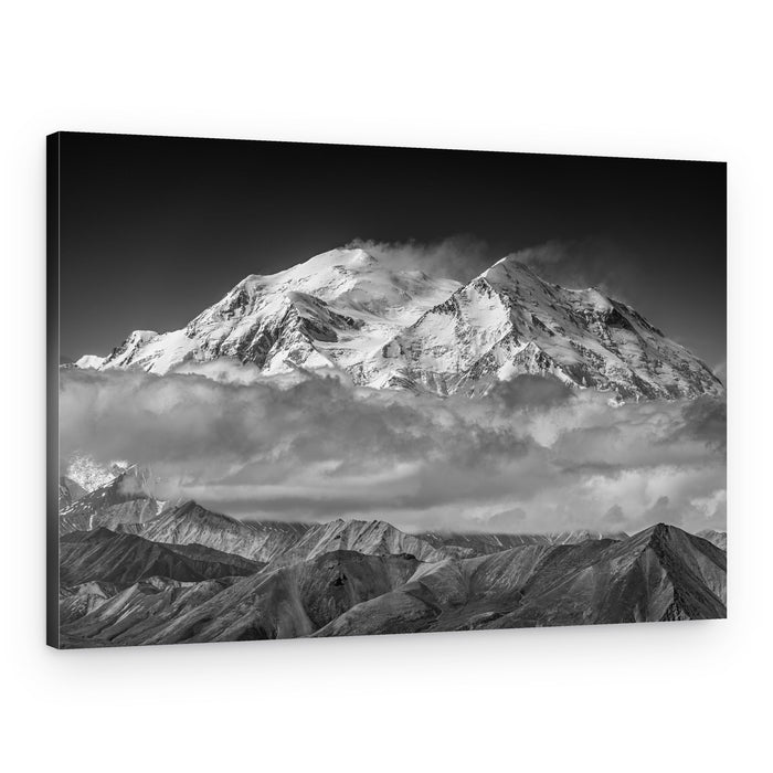 Majestic Mountain Peaks – Canvas Print
