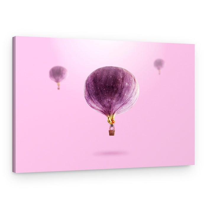 Floating Fig Balloons – Canvas Print
