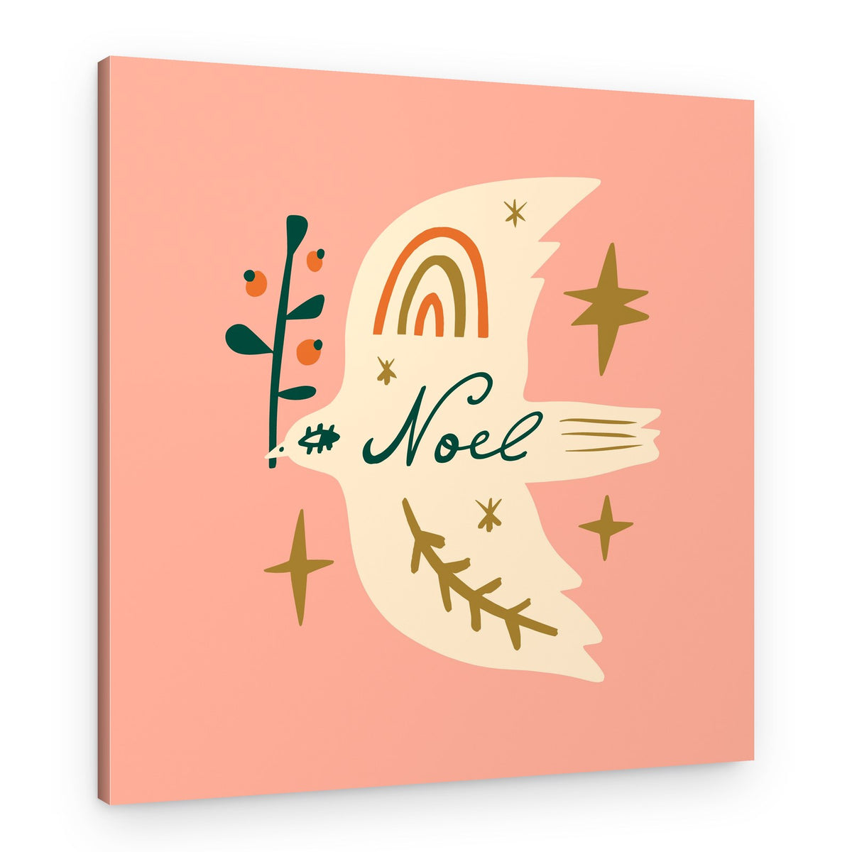 Happychristmasno04 – Canvas Print