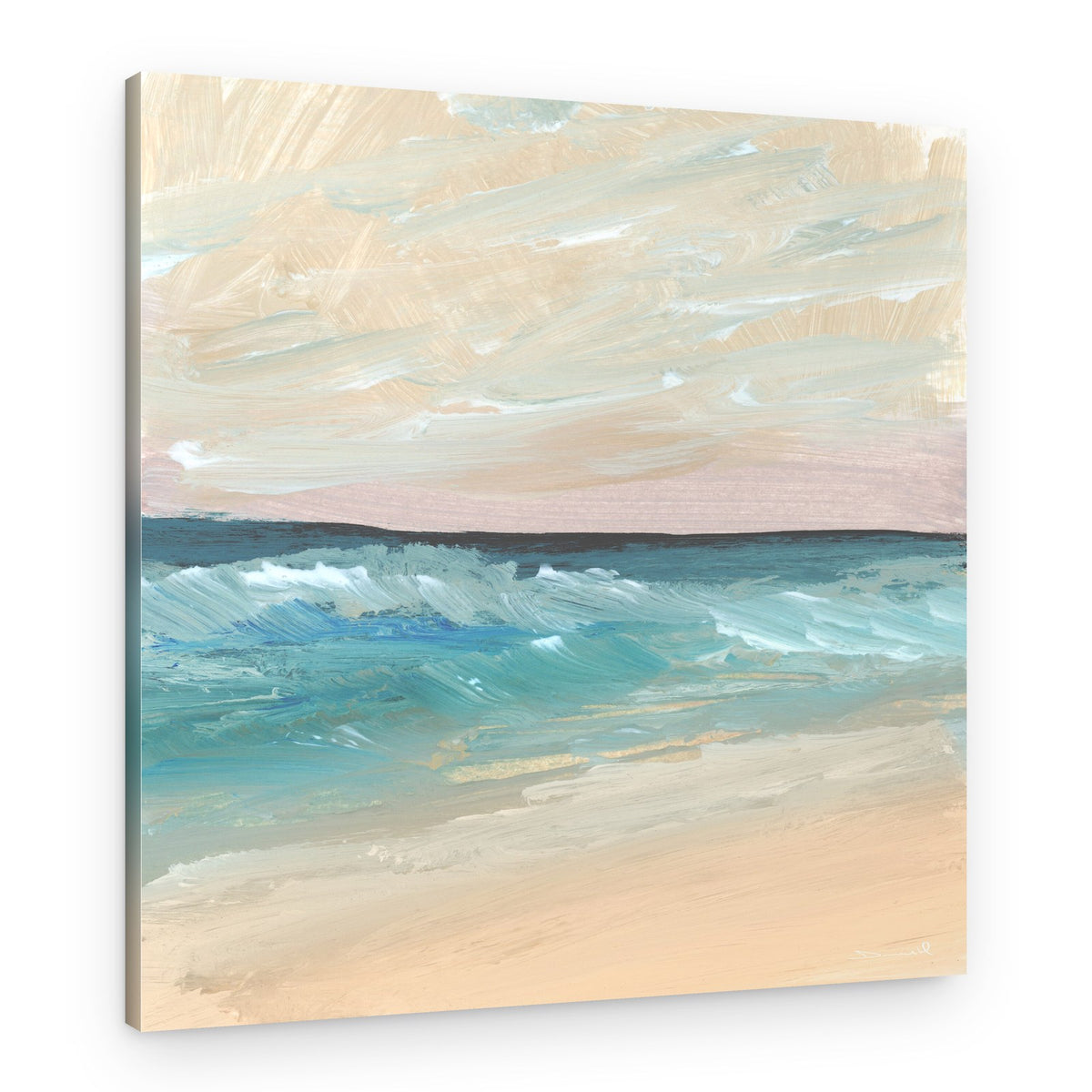 Bay Waves – Canvas Print