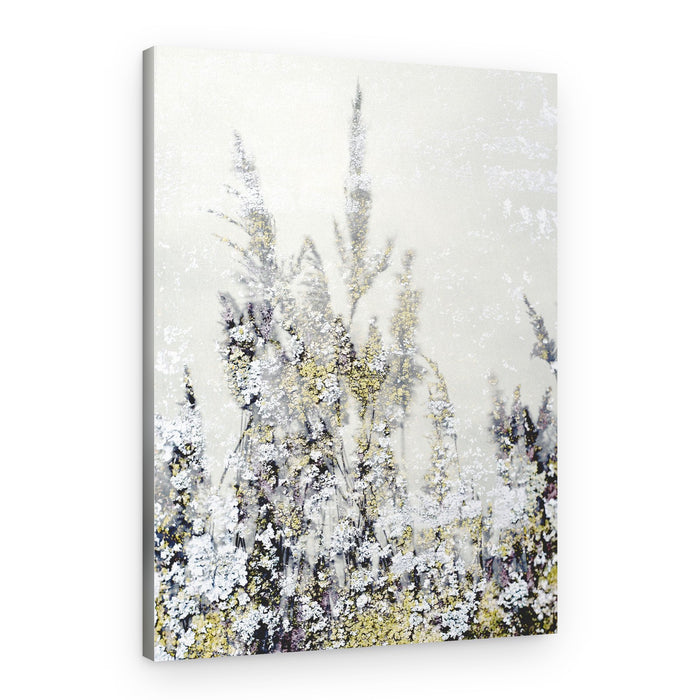 Frosted Golden Reeds – Canvas Print