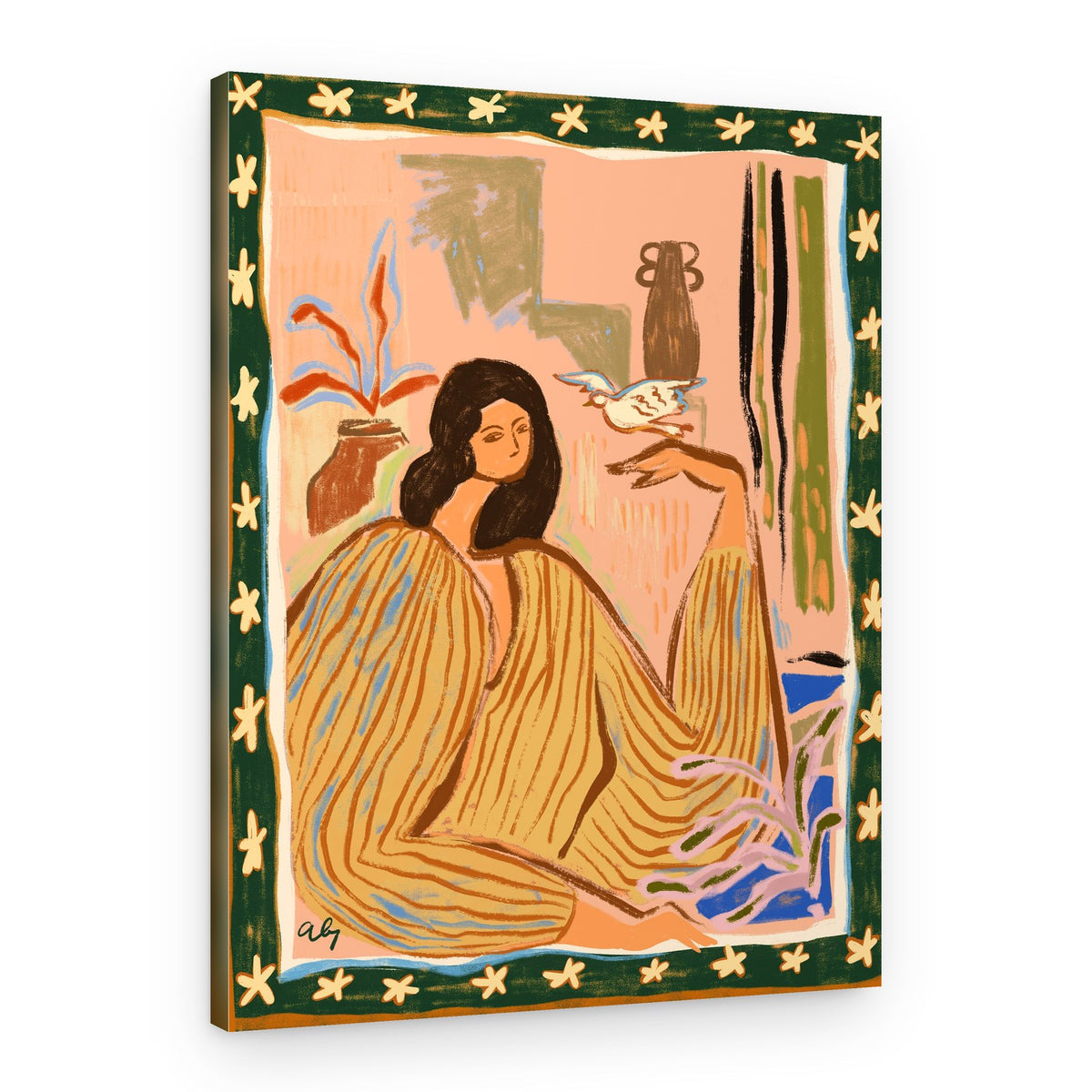Hello Birdy – Canvas Print