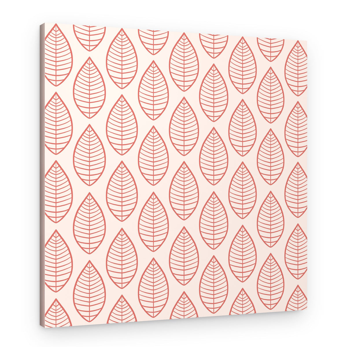Organic Leaf Design – Canvas Print
