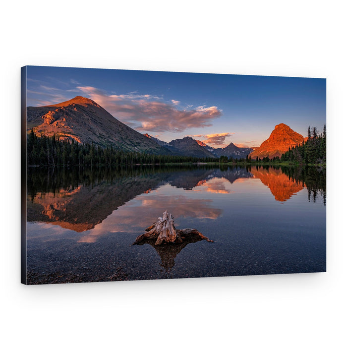 Golden Hour Reflections – Canvas Print