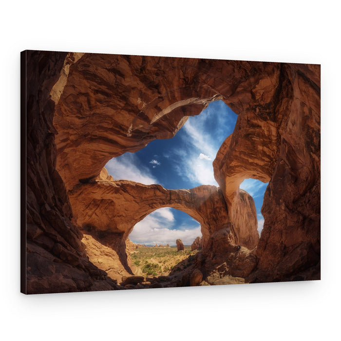 Desert Arches Vista – Canvas Print