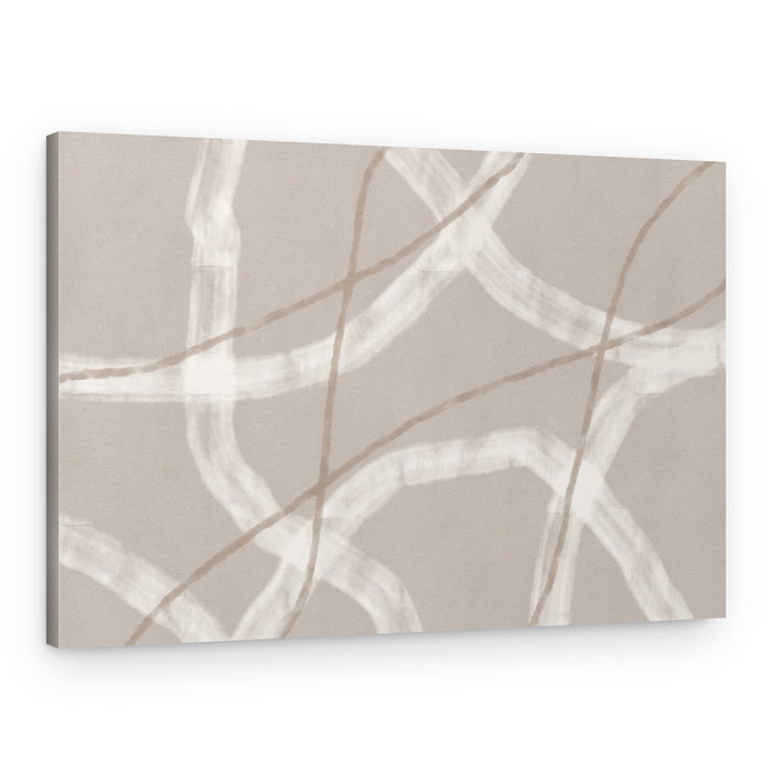 Flowing Abstract Lines – Canvas Print