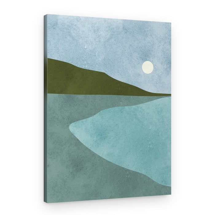 Calm Mountain Reflection – Canvas Print