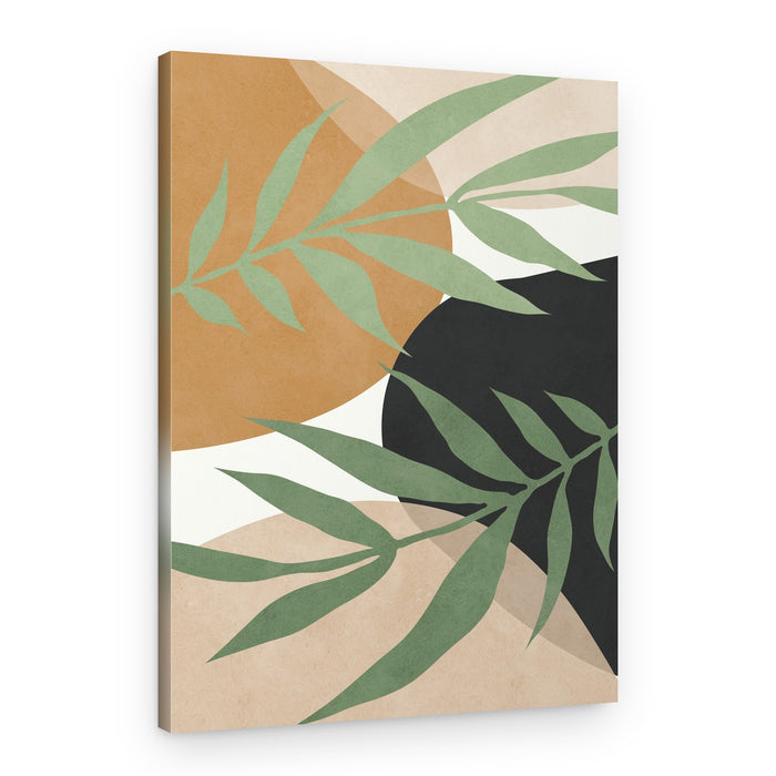 Abstract Botanical Shapes – Canvas Print