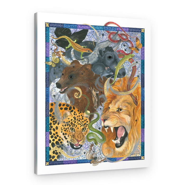 Fierce and Ferocious Animals – Canvas Print