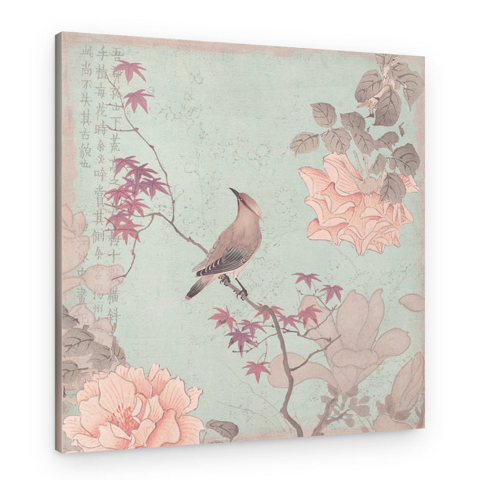 Serene Asian Bird Art – Canvas Print
