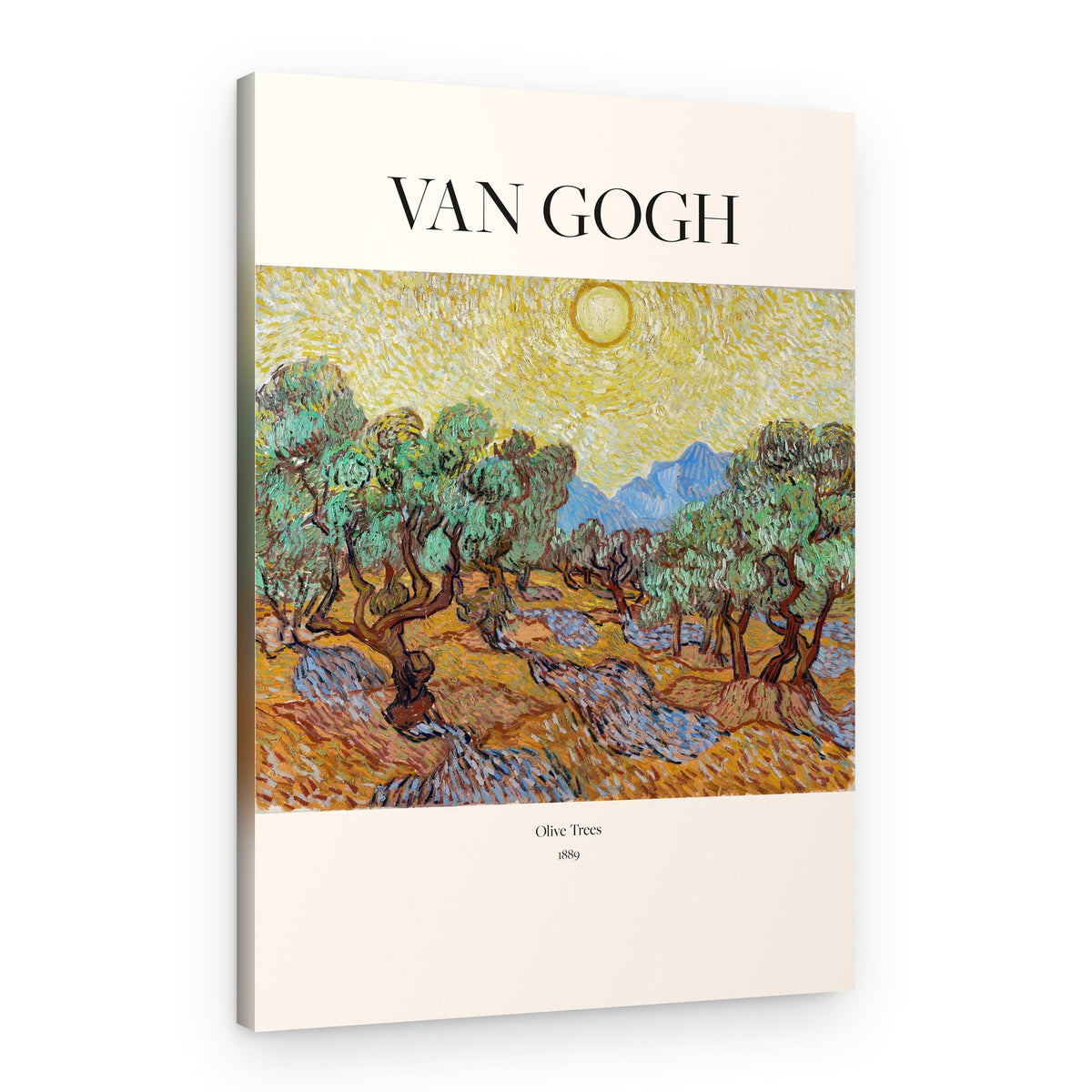 Olive Trees (1889) – Canvas Print