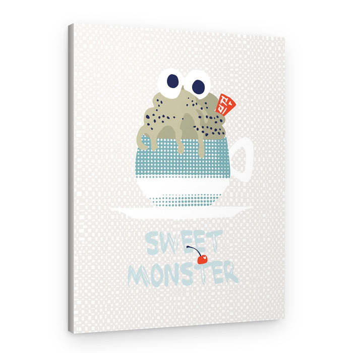 Sweet Monster Dessert – Canvas Print