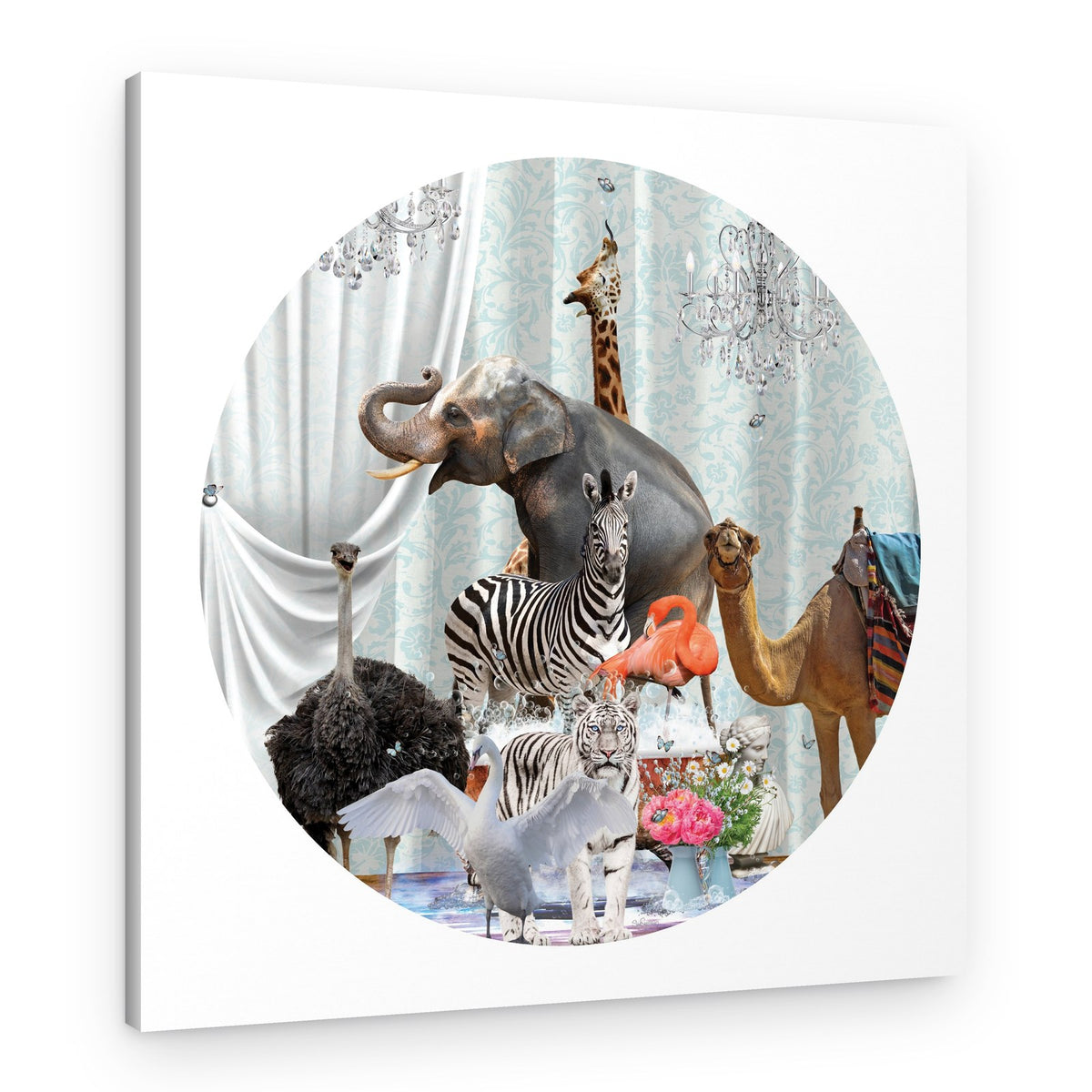 Fantasy Animal Interior – Canvas Print