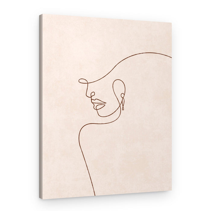 Eloquent Line – Canvas Print