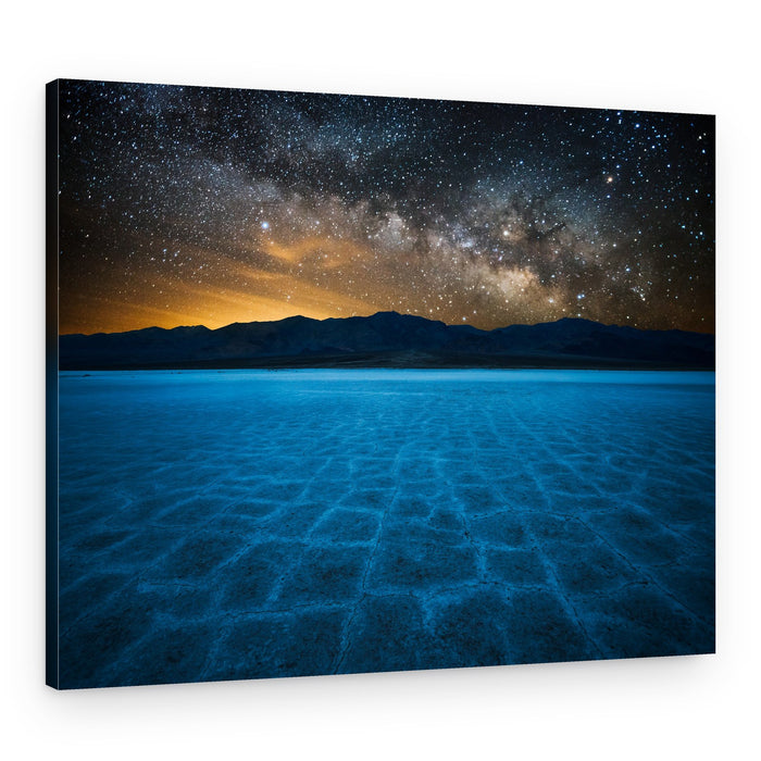 Milky Way Desert Night – Canvas Print
