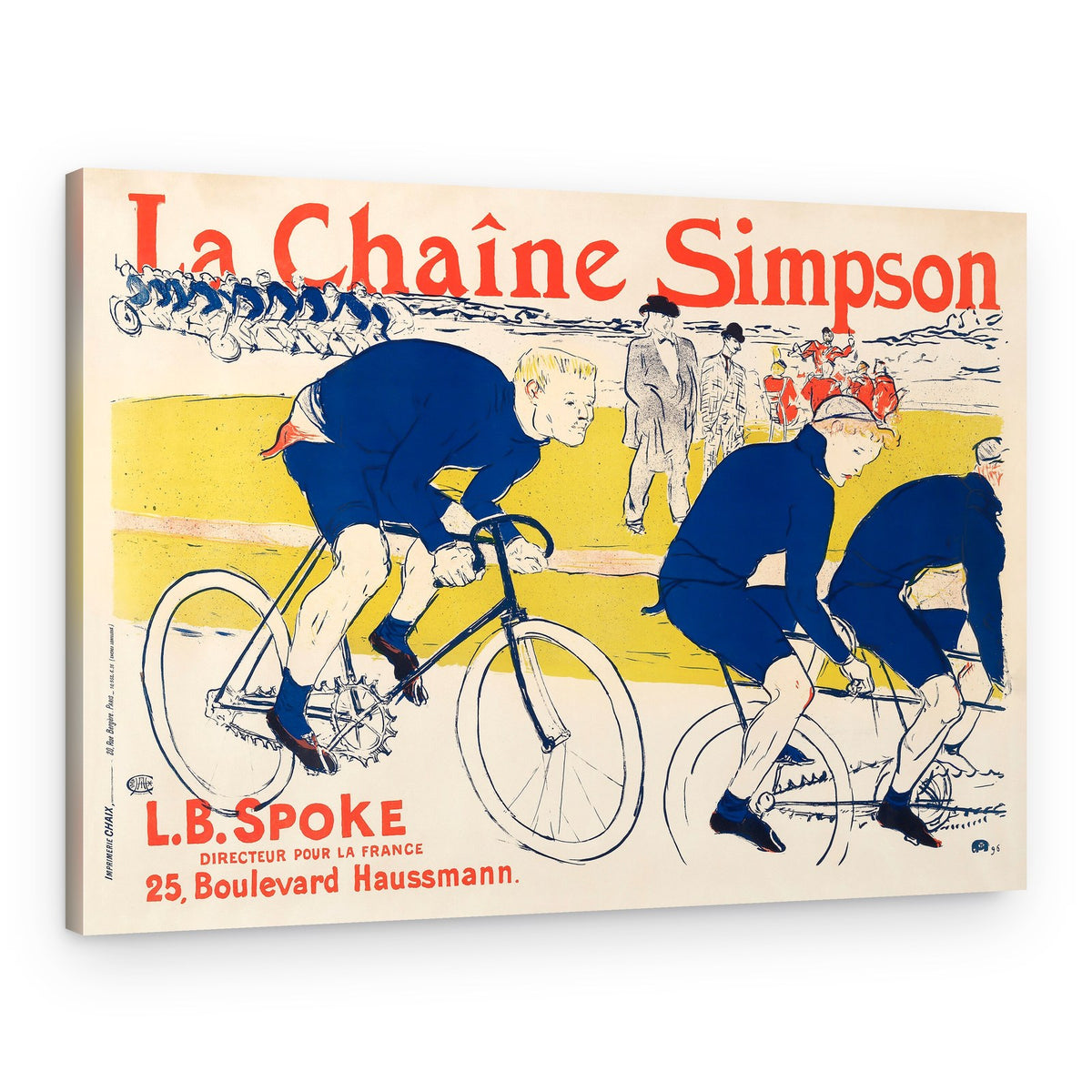 The Simpson Chain (1896) – Canvas Print