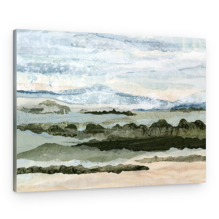 Serene Layered Landscape – Canvas Print