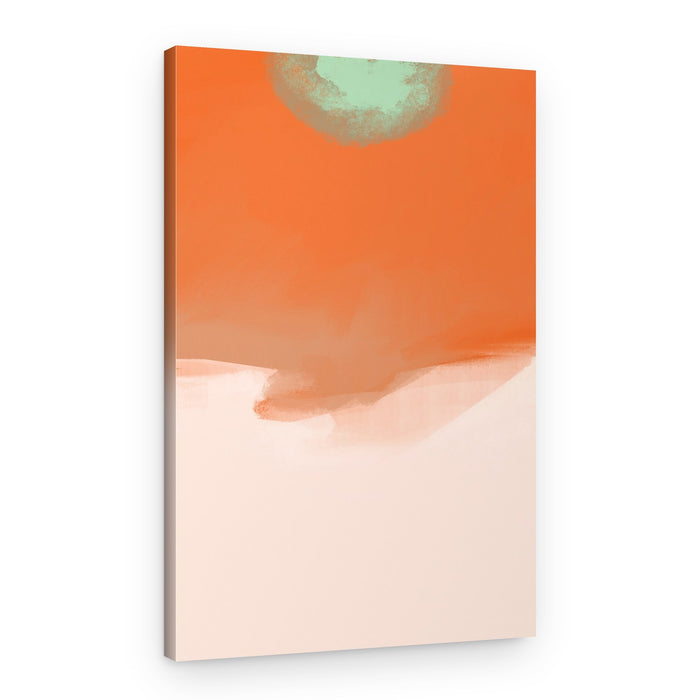 Desert Sunset Abstraction – Canvas Print