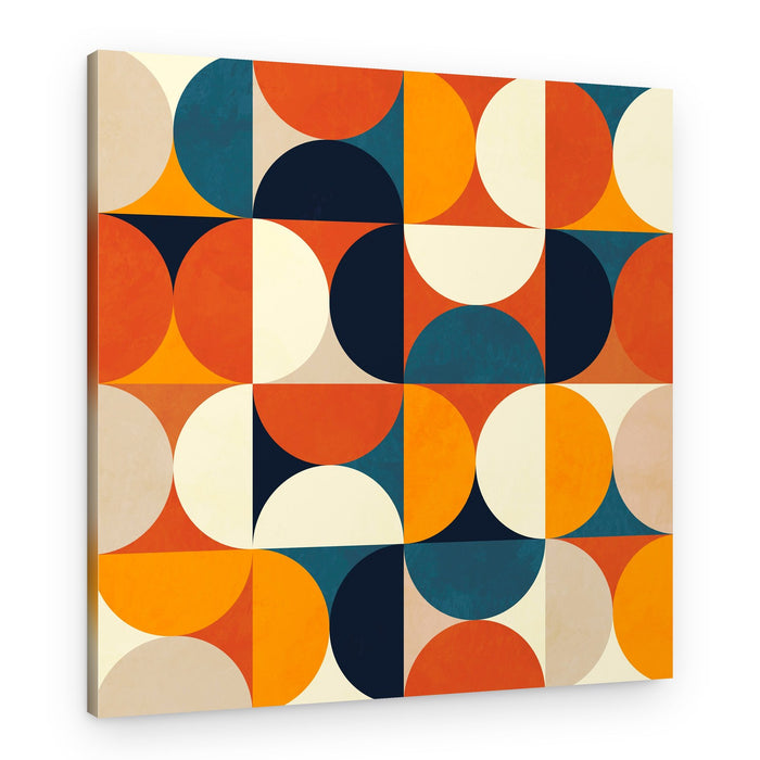 Geometry New12 Rougeatre – Canvas Print