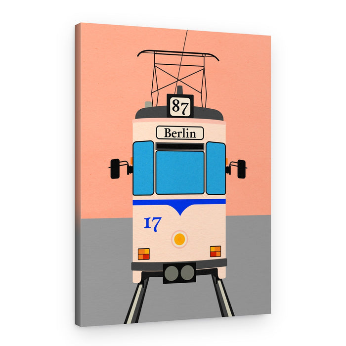 Berlin Tram – Canvas Print