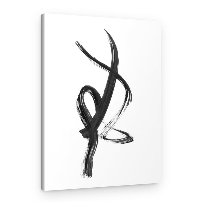 Abstract Ink Gesture – Canvas Print