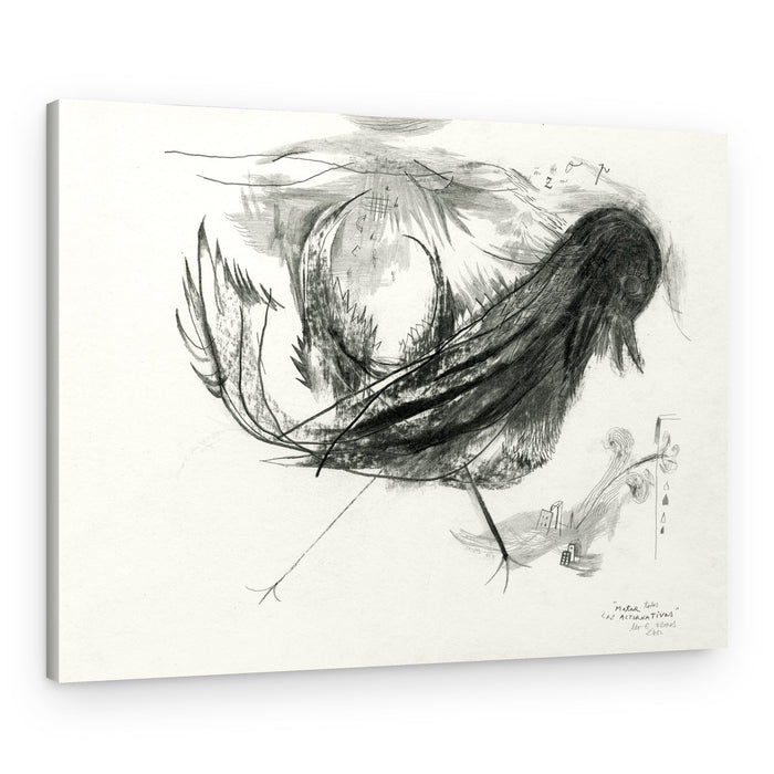 Surreal Fantasy Bird – Canvas Print