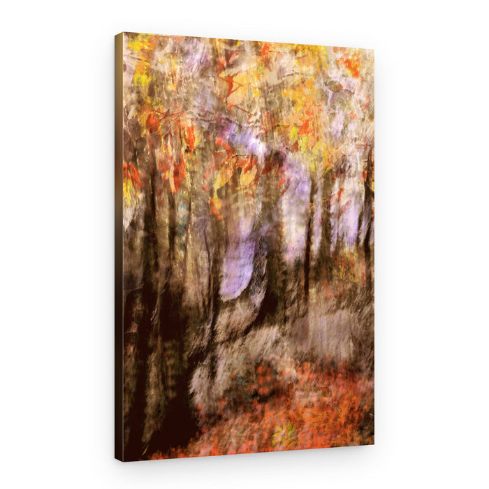 Vibrant Autumn Forest – Canvas Print