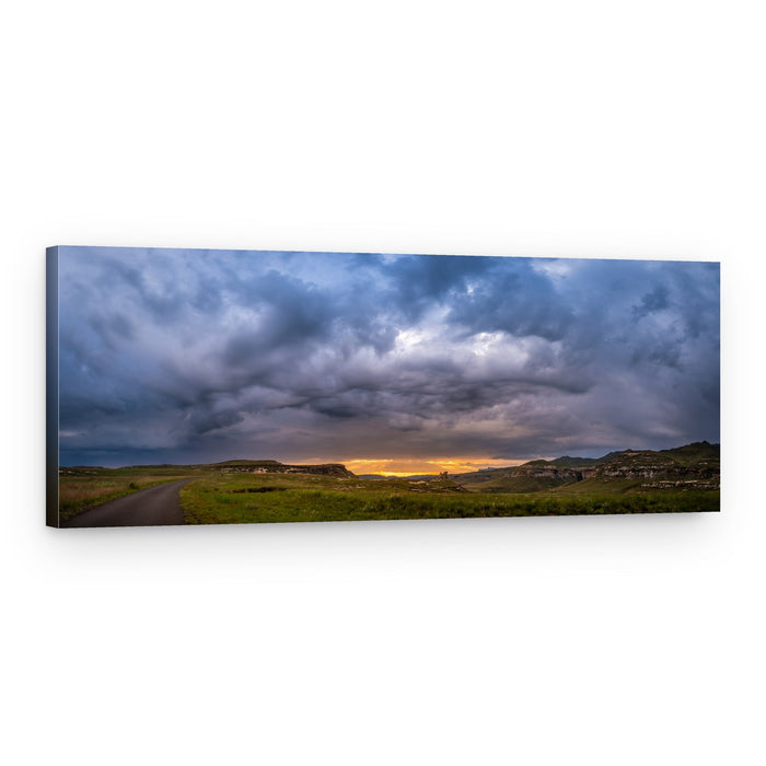 Stormy Sunrise - Drakensberg – Canvas Print