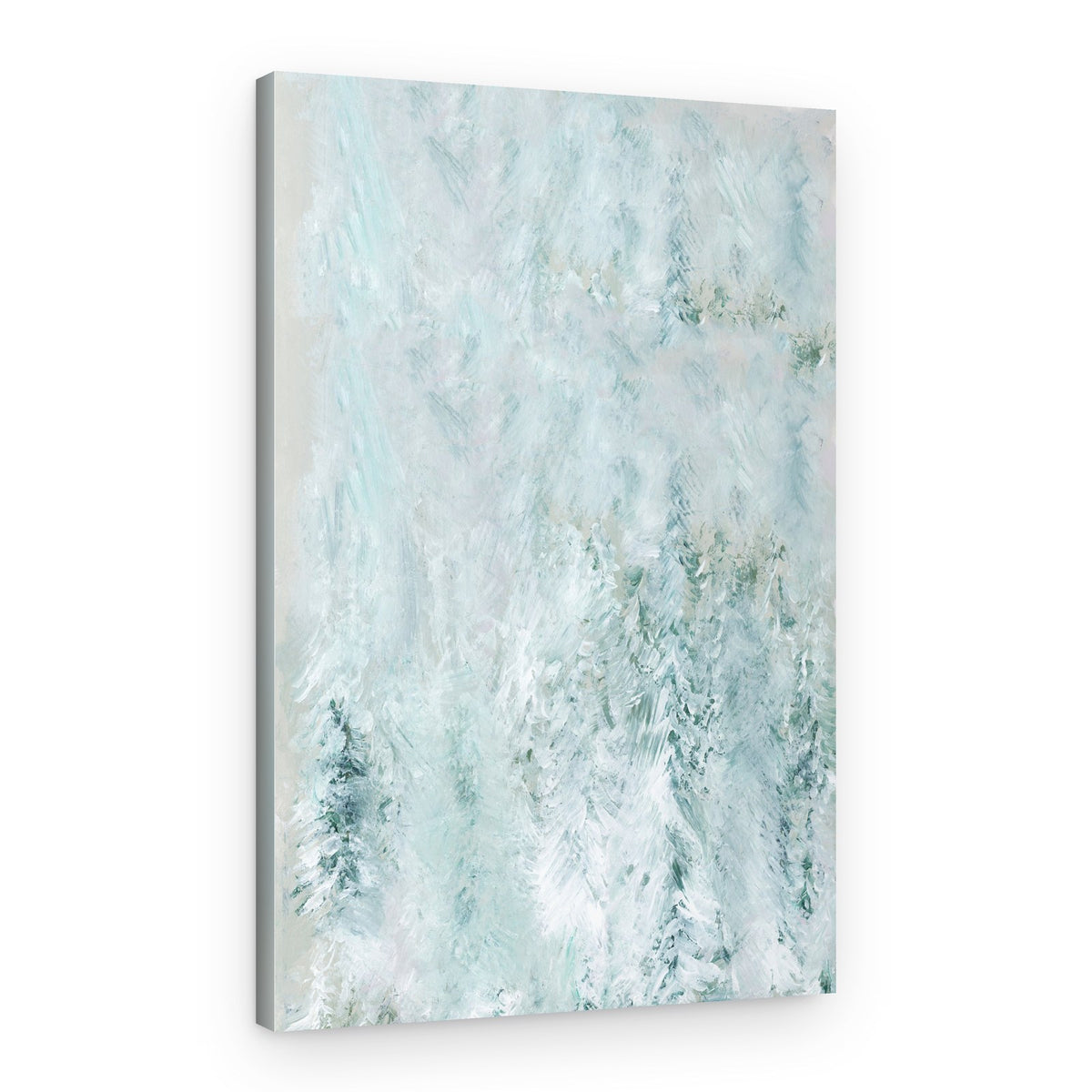 Abstract Winter Forest – Canvas Print