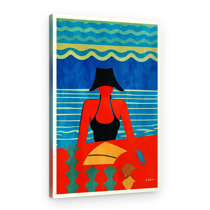 Summer Beach Style – Canvas Print
