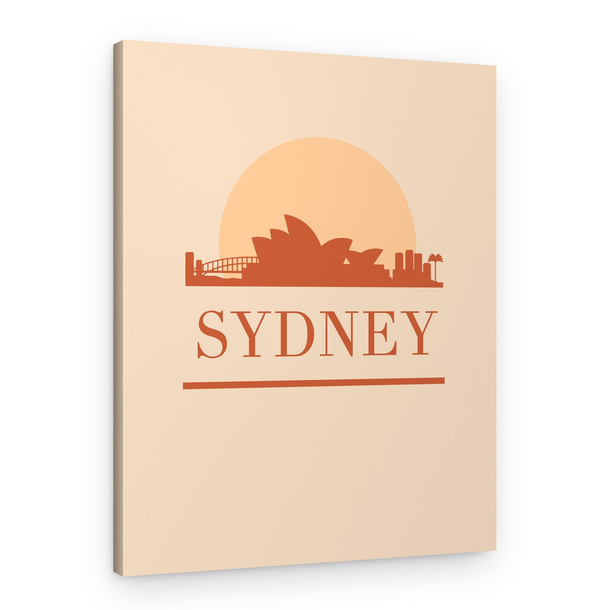 Iconic Sydney Sunset – Canvas Print