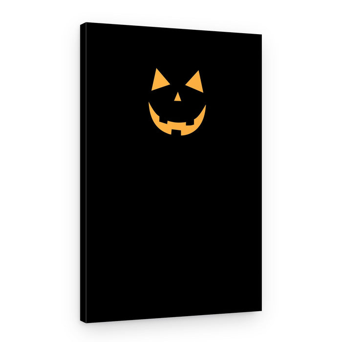 Glowing Halloween Pumpkin – Canvas Print