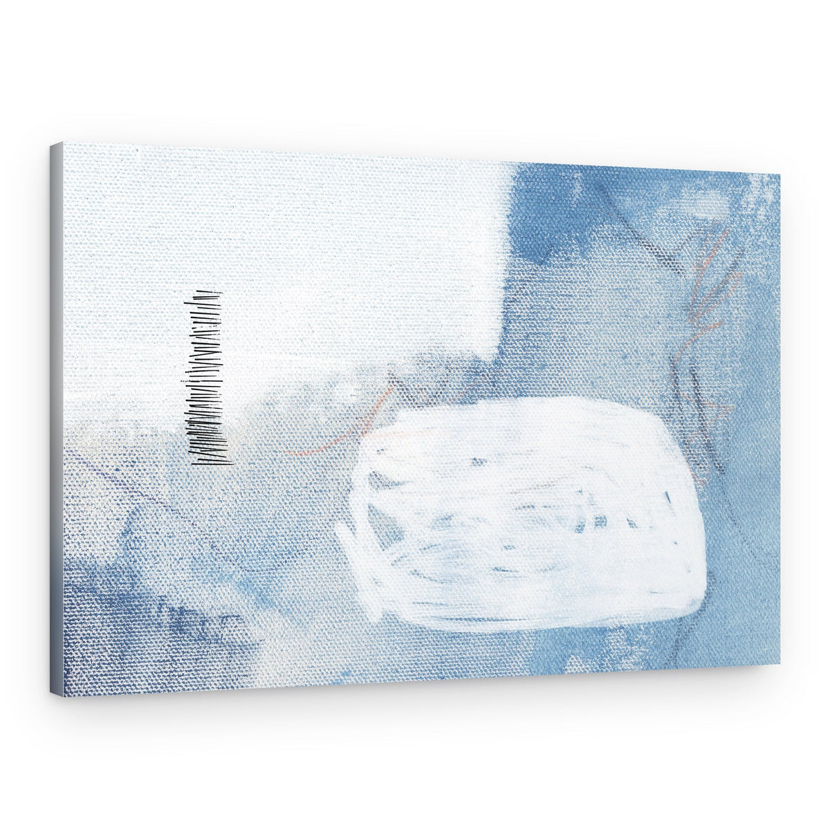 Whispers in Blue – Canvas Print