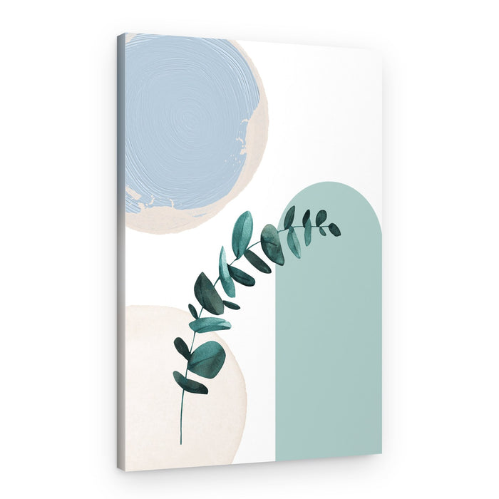 Eucalyptus Soft Abstract – Canvas Print