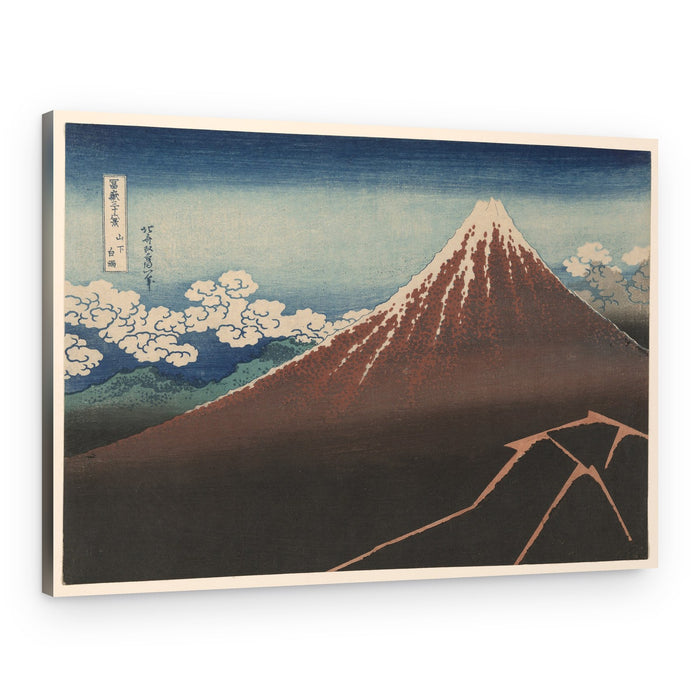Show Below the Summit – Canvas Print